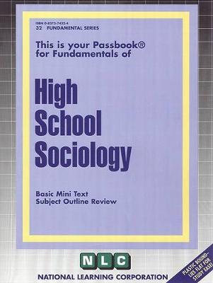 Book cover for HIGH SCHOOL SOCIOLOGY