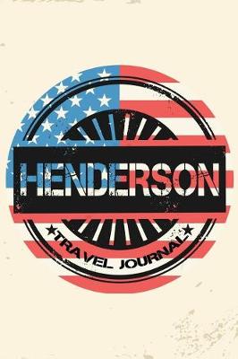 Book cover for Henderson Travel Journal