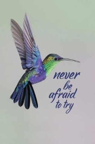 Cover of Never Be Afraid To Try