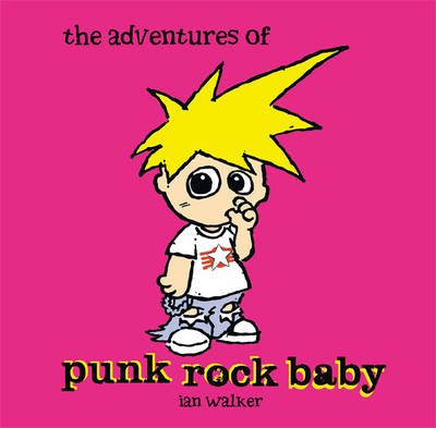 Book cover for The Adventures of Punk Rock Baby