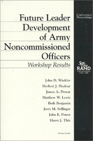 Book cover for Future Leader Development of Army Noncommissioned Officers
