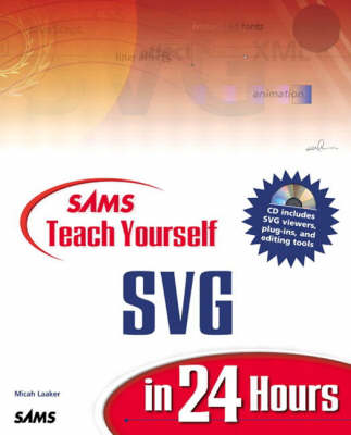 Book cover for Sams Teach Yourself SVG in 24 Hours