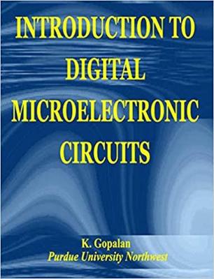 Cover of Introduction to Digital Microelectronic Circuits