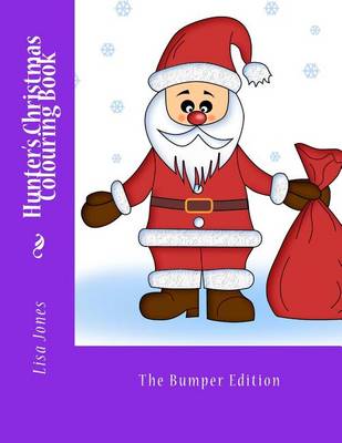 Book cover for Hunter's Christmas Colouring Book