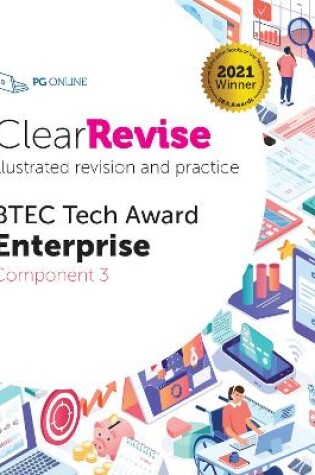 Cover of ClearRevise BTEC Tech Award Enterprise Component 3