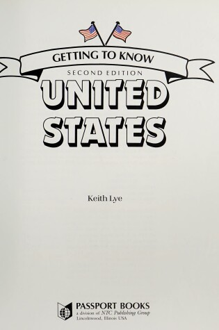 Cover of Getting to Know United States