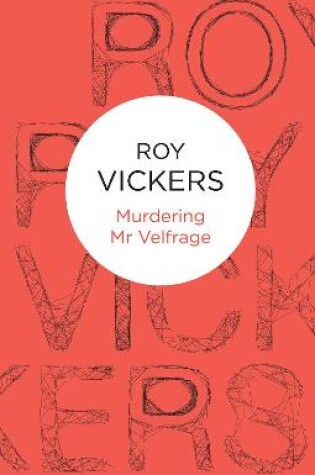 Cover of Murdering Mr Velfrage