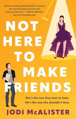 Book cover for Not Here to Make Friends