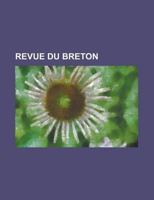 Book cover for Revue Du Breton