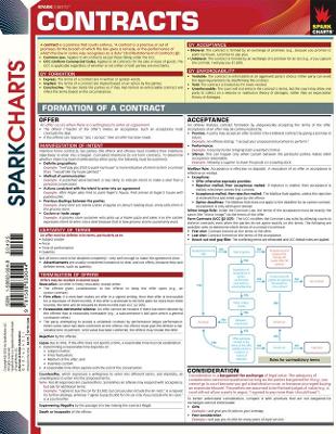 Book cover for Contracts (SparkCharts)