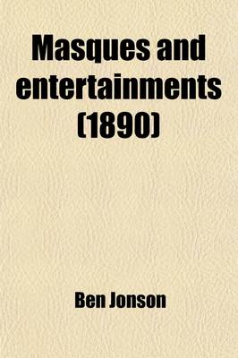 Book cover for Masques and Entertainments