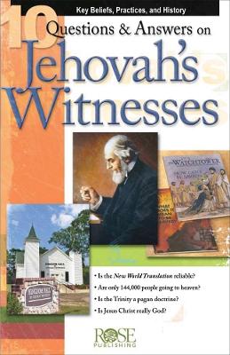 Book cover for 10 Questions & Answers on Jehovah's Witnesses Pamphlet