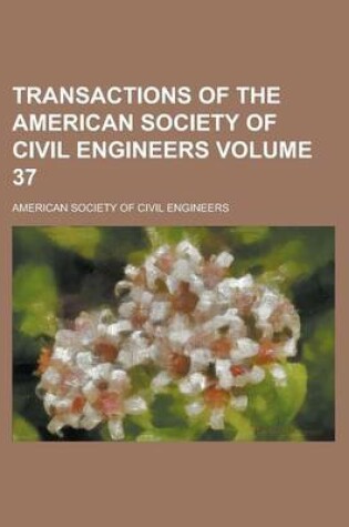 Cover of Transactions of the American Society of Civil Engineers (60)