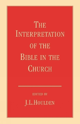 Book cover for The Interpretation of the Bible in the Church