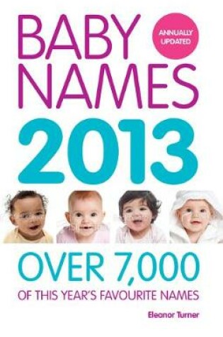 Cover of Baby Names 2013