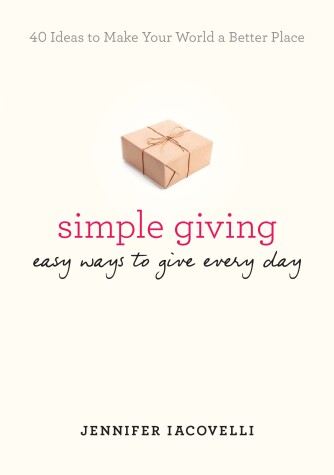 Book cover for Simple Giving