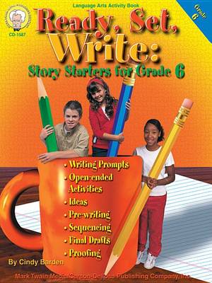 Book cover for Ready, Set, Write, Grade 6