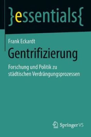 Cover of Gentrifizierung