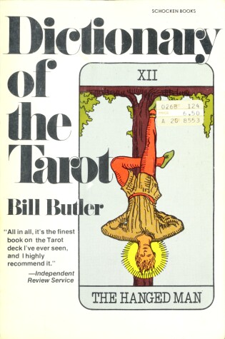 Cover of Dictionary of the Tarot