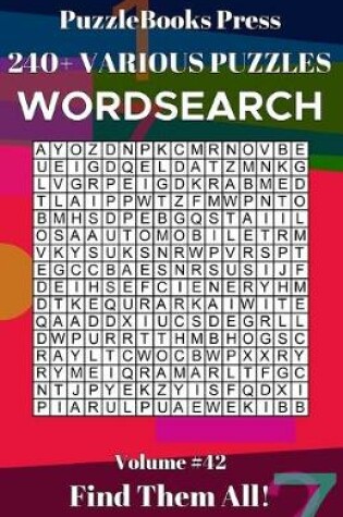 Cover of PuzzleBooks Press Wordsearch