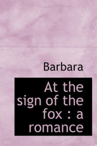 Cover of At the Sign of the Fox