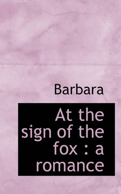 Book cover for At the Sign of the Fox