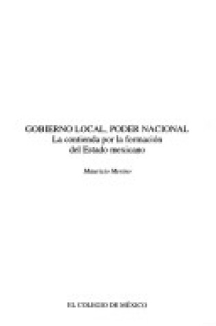 Cover of Gobierno Local, Poder Nacional