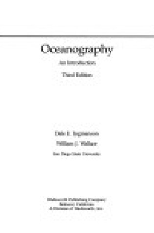 Cover of Oceanography