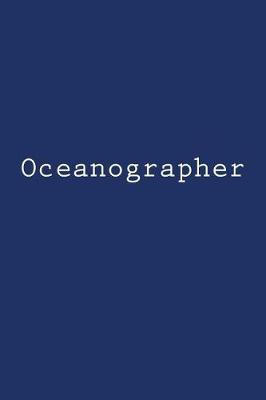 Book cover for Oceanographer