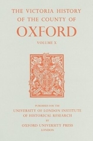 Cover of A History of the County of Oxford