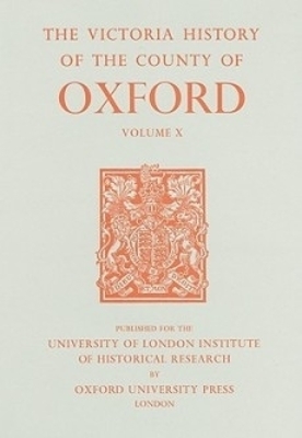 Book cover for A History of the County of Oxford