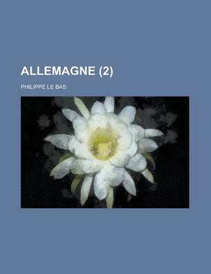 Book cover for Allemagne (2 )