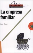 Book cover for La Empresa Familiar