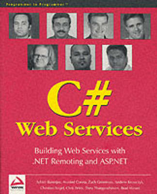 Book cover for Professional C# Web Services