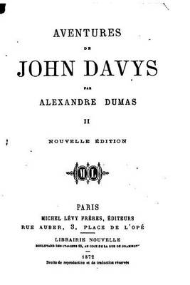 Book cover for Aventures de John Davys - II