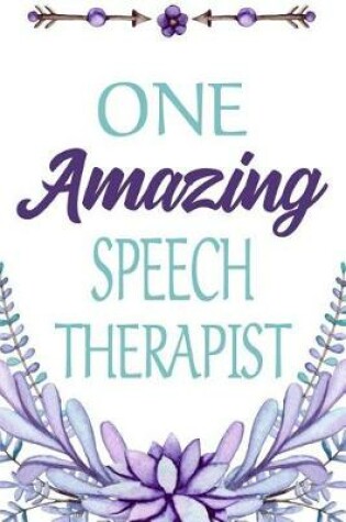 Cover of One Amazing Speech Therapist