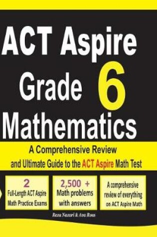 Cover of ACT Aspire Grade 6 Mathematics
