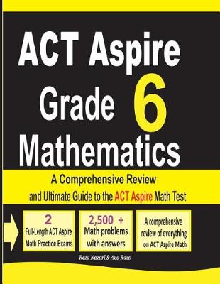 Book cover for ACT Aspire Grade 6 Mathematics