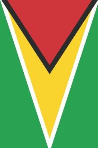 Cover of Guyana Travel Journal - Guyana Flag Notebook - Guyanese Flag Book