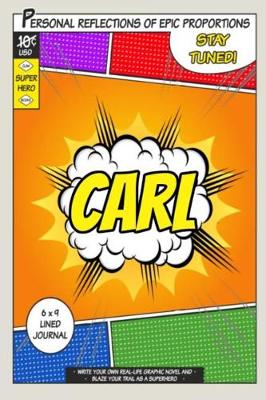 Book cover for Superhero Carl