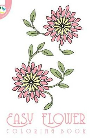 Cover of Easy Flower Coloring Book