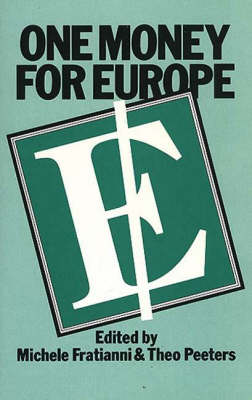 Book cover for One Money for Europe