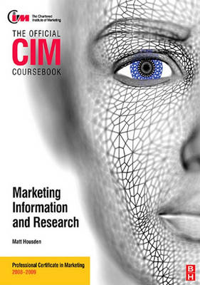 Book cover for CIM Coursebook Market Information and Research