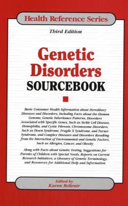 Book cover for Genetic Disorders Sourcebook