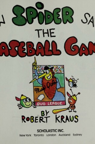 Cover of How Spider Saved the Baseball Game