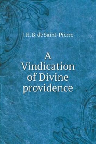 Cover of A Vindication of Divine providence