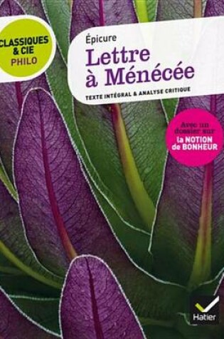 Cover of Lettre a Menecee