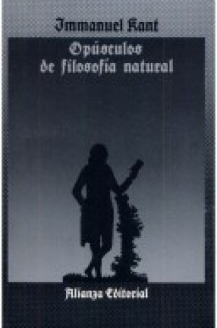 Cover of Opusculos de Filosofia Natural
