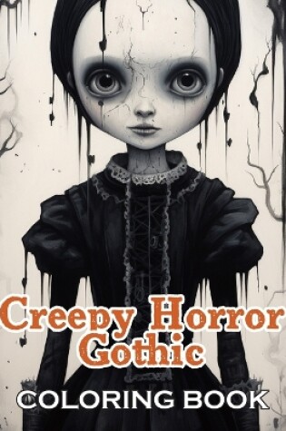 Cover of Creepy Horror Gothic Coloring Book