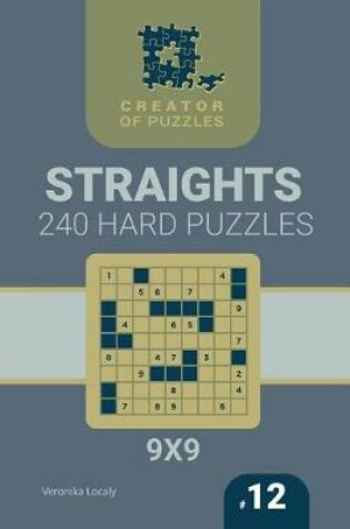 Cover of Creator of puzzles - Straights 240 Hard (Volume 12)